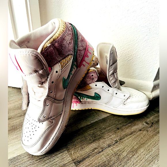Jordan Shoes - Paint Drip Ice Cream Jordan
